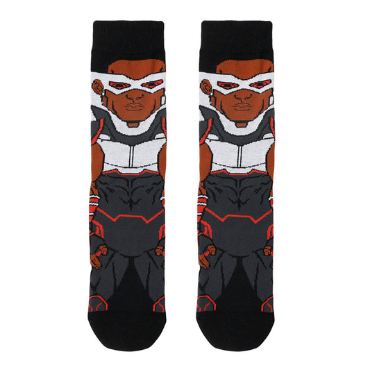 Avengers Falcon Character Crew Socks