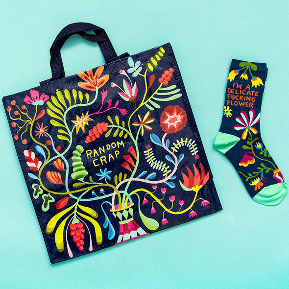 HODEANG Delicate Fucking Flower Socks