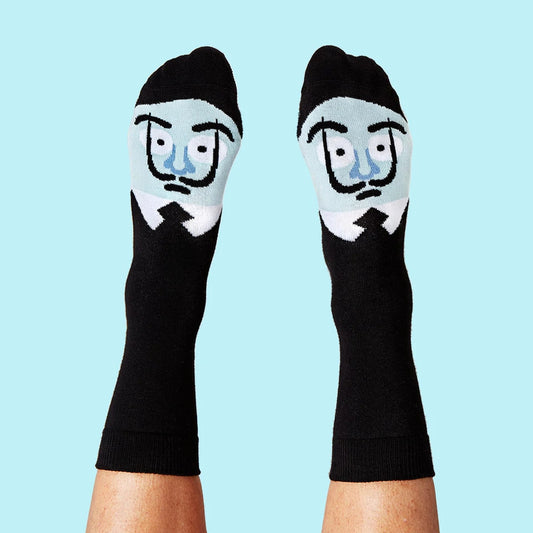Sole-Adore Dali Funny Art Socken
