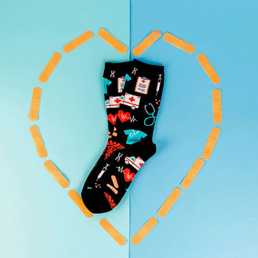 HODEANG Healthcare Heroes Socks