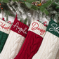 Personalized Embroidered Christmas Stocking With Name