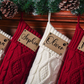 Personalized Leather Patch Christmas Stockings With Name-HODEANG