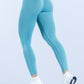 Seamless High-Waisted Jacquard Yoga Leggings
