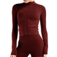 Seamless High-Waisted Yoga Set