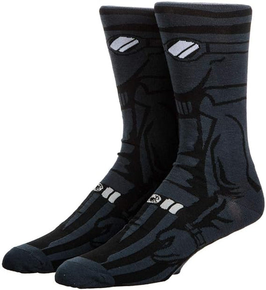 Spider-Man Noir 360 Character Crew Socks