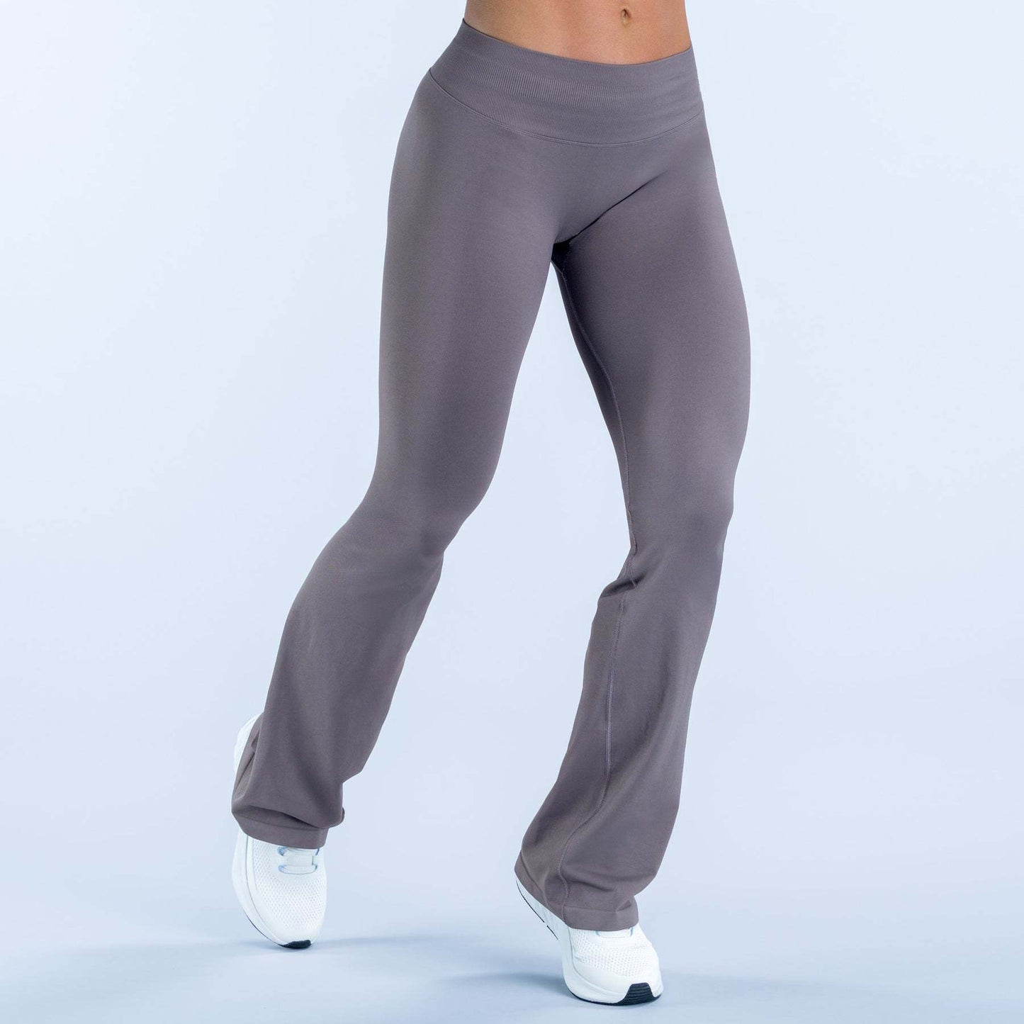 Seamless High-Waisted Flare Yoga Pants
