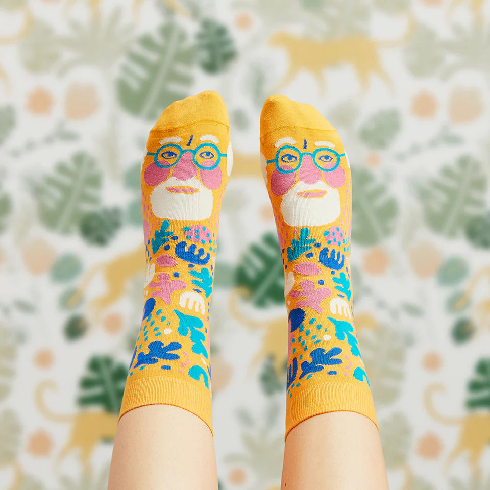 HODEANG Henri Foot-Kiss Socks