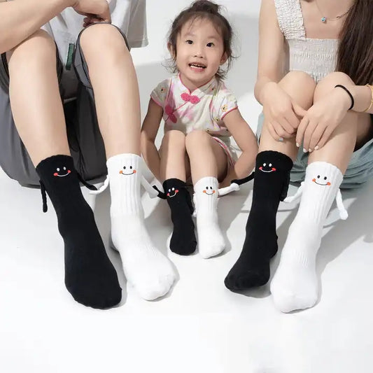 Family Magnetic Holding Hands Socks