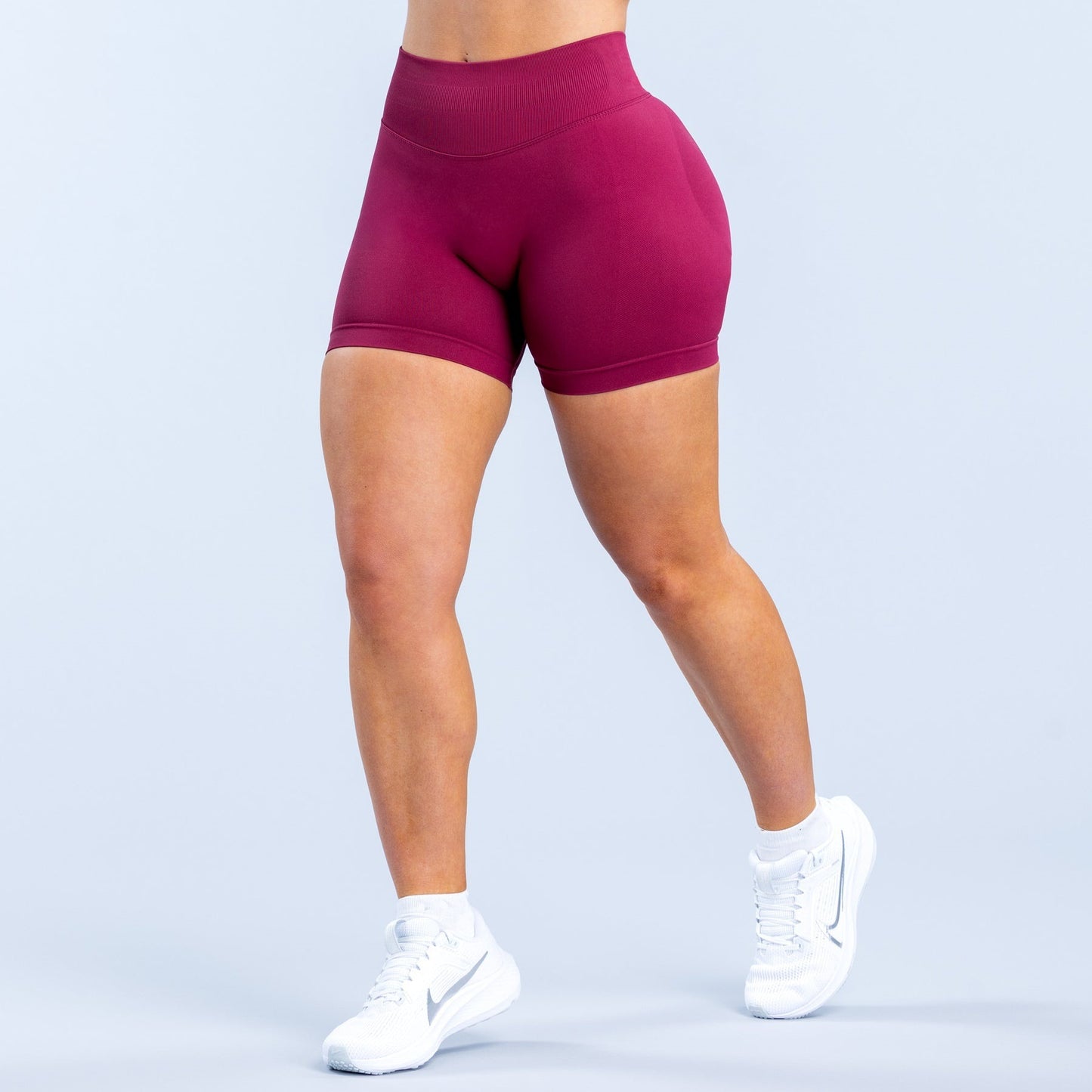 Seamless High-Waisted Shorts