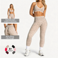 High-Waisted Seamless Yoga Leggings