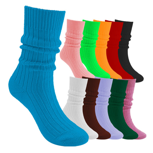 HODEANG 11 Pairs Women Slouch Socks