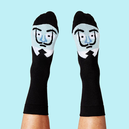 Sole-Adore Dali Funny Art Socks