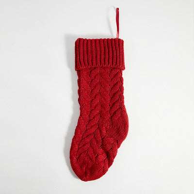 HODEANG 4 Colors Cable Knit Christmas Stockings