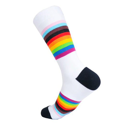 HODEANG Inclusive Rainbow Pride Socks