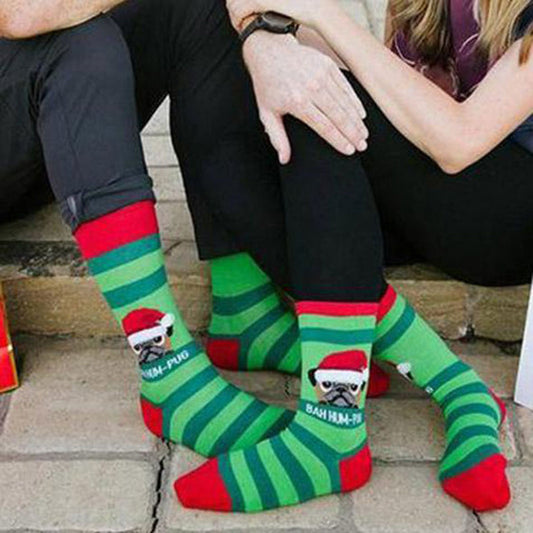 HODEANG Bah Humpug Christmas Socks
