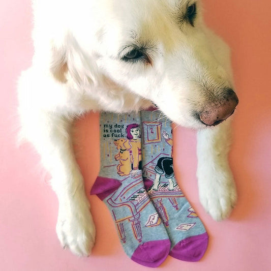 HODEANG My Dog Is Cool As Fuck Socks